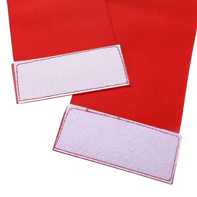 Ayliss Women Elastic Wide Band Tied Waspie Corset Waist Cincher Belt,Red - Image 5